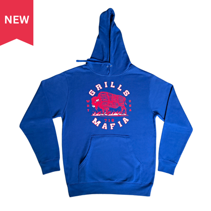 Grills Mafia Blue Hoodie